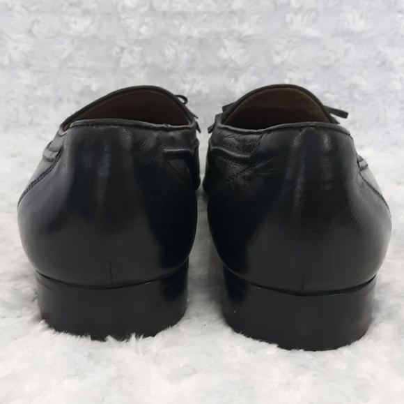 Hand Crafted Italian Leather Kiltie Dress Loafers - Picture 4 of 8